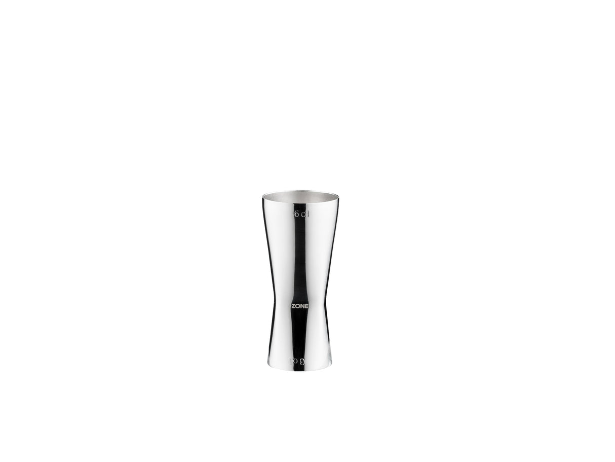 Jigger Rocks 3/6 cl Polished Steel