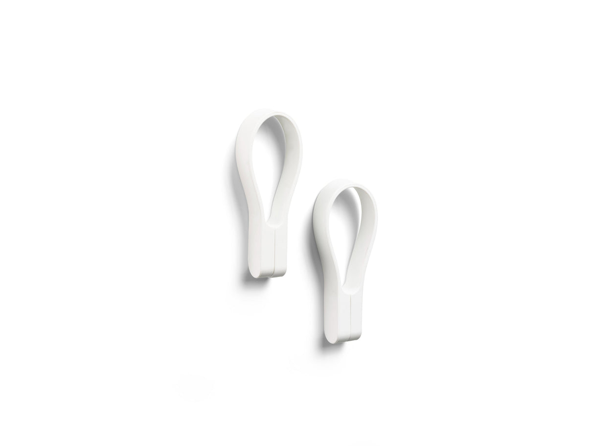 Towel strap Loop magnet 2 pcs White