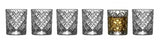 Shot glass Diamond 7 cl 6 pcs Clear