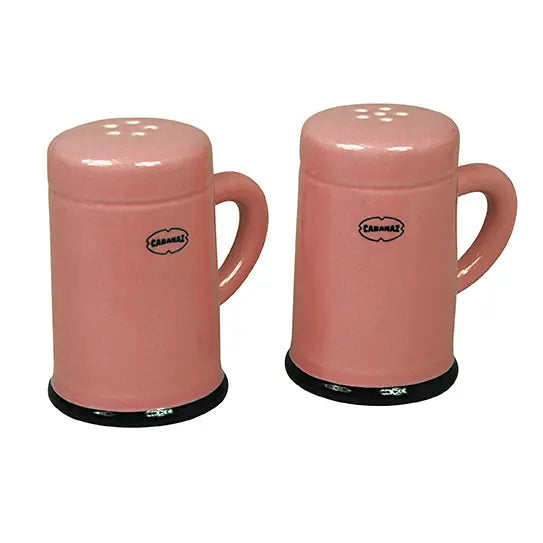 Cabanaz SALT & PEPPER SHAKER set/2 Pink