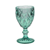 TURQUOISE Diamond Glass D8 H15,5 Cm