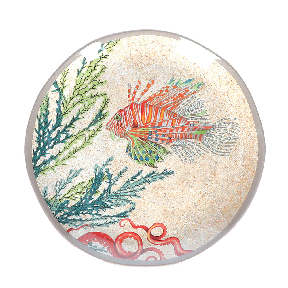 SEA LIFE Set 2 Salad Plates 100% Melamine 21 cm in Gift Box