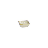 CONCERTO (Ivory) AVORIO Square Tiny Bowl 8 Cm