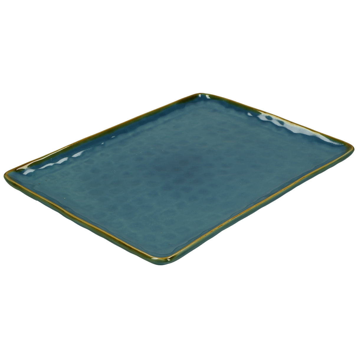 CONCERTO (Blue) BLU AVIO Rectangular Tray Ø 36 cm; W 26 5 cm
