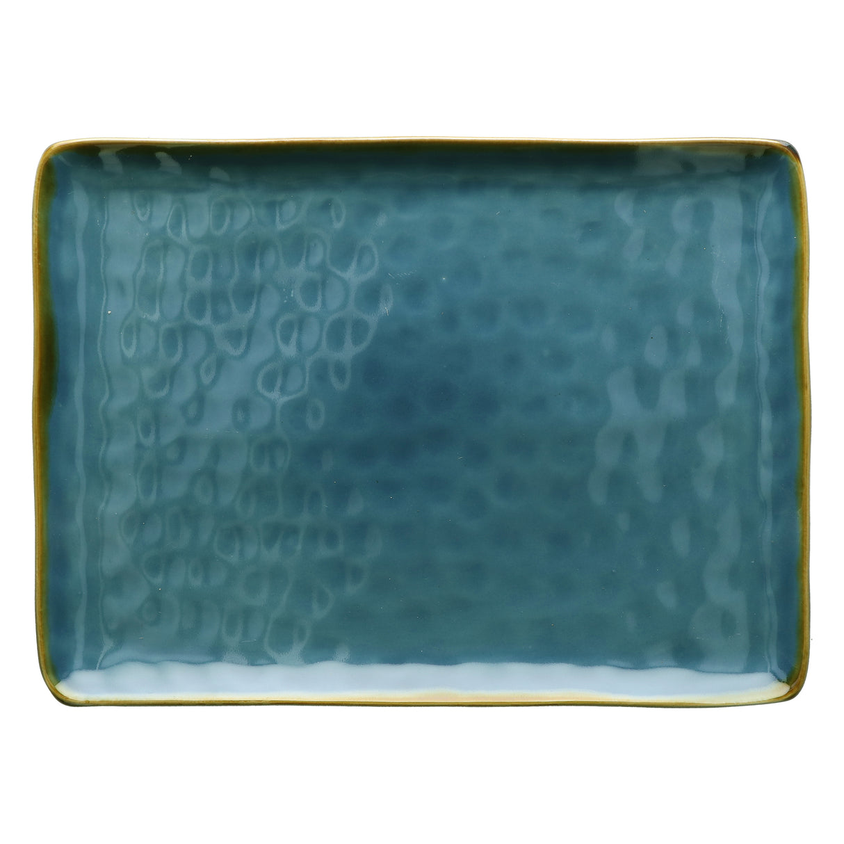CONCERTO (Blue) BLU AVIO Rectangular Tray Ø 36 cm; W 26 5 cm