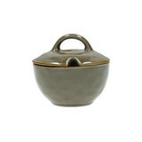 CONCERTO (Grey) GRIGIO TORTORA Sugar Bowl with lid Cap. 250 cc; Ø 11 cm