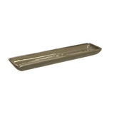 CONCERTO (Grey) GRIGIO TORTORA Rectangular Tray 32X8 Cm
