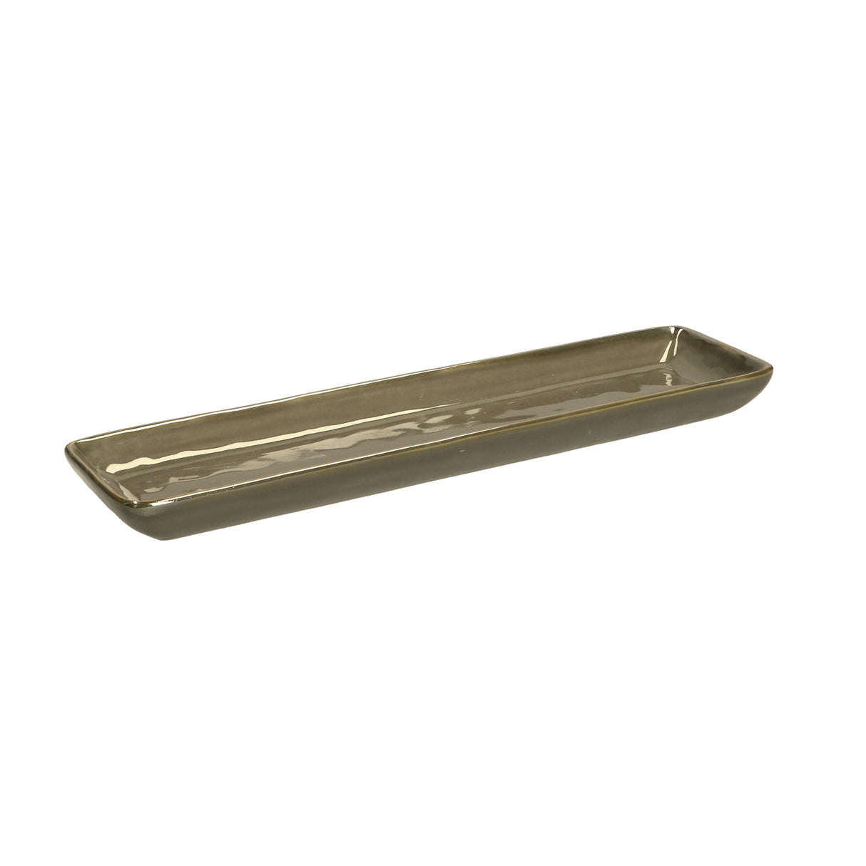 CONCERTO (Grey) GRIGIO TORTORA Rectangular Tray 32X8 Cm