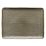 CONCERTO (Grey) GRIGIO TORTORA Rectangular Tray Ø 36 cm; W 26 5 cm