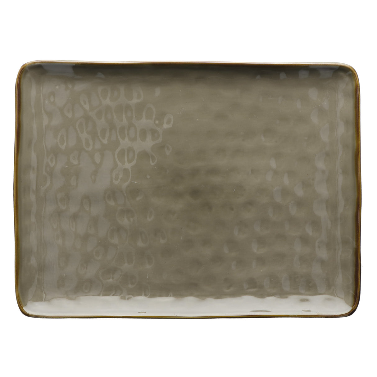 CONCERTO (Grey) GRIGIO TORTORA Rectangular Tray Ø 36 cm; W 26 5 cm