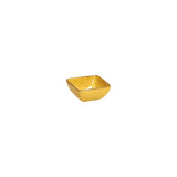 CONCERTO (Yellow) OCRA Square Tiny Bowl 8 Cm