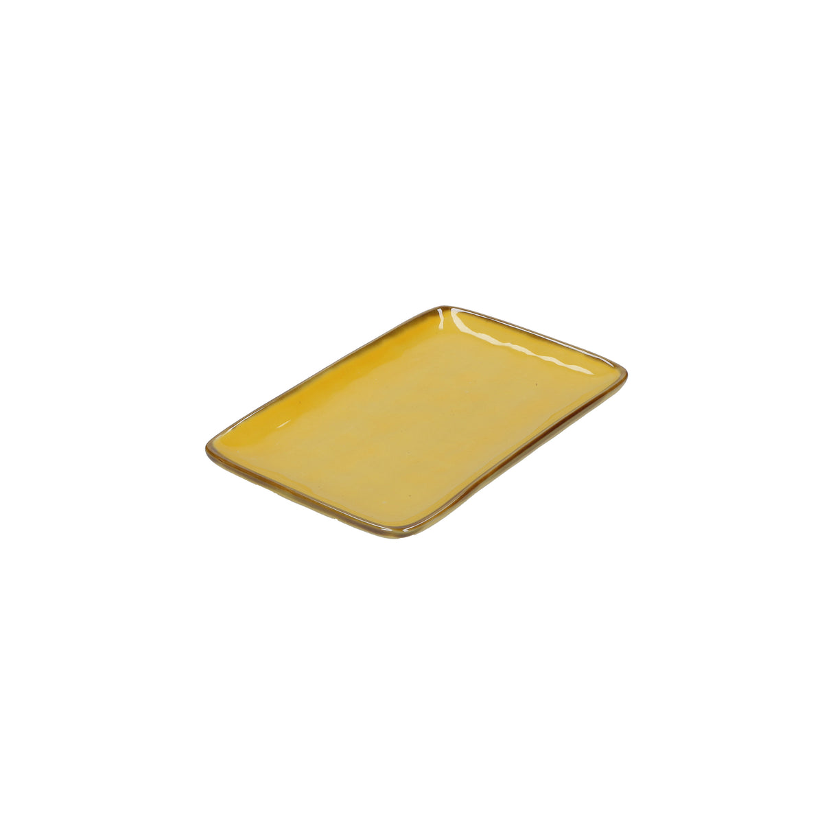 CONCERTO (Yellow) OCRA Rectangular Tray Ø 20 cm; W 13 cm