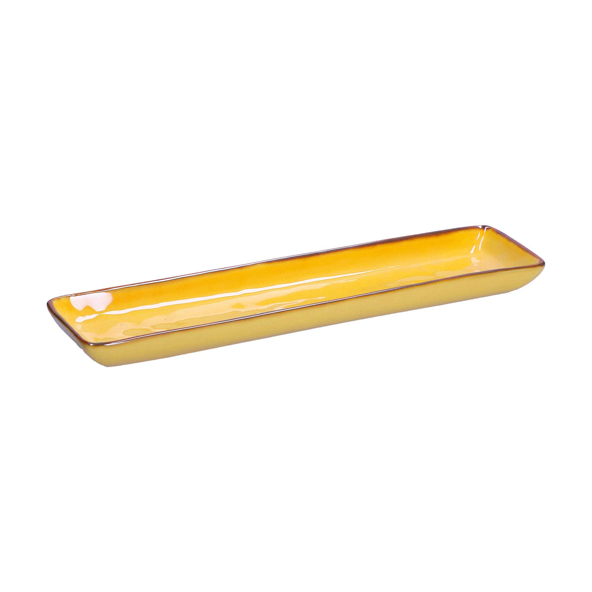 CONCERTO (Yellow) OCRA Rectangular Tray 32X8 Cm