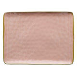CONCERTO (Pink) ROSA ANTICO Rectangular Tray Ø 36 cm; W 26 5 cm
