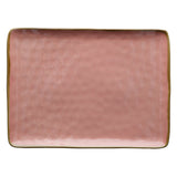 CONCERTO (Pink) ROSA ANTICO Rectangular Tray Ø 36 cm; W 26 5 cm