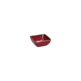 CONCERTO (Red) ROSSO MALAGA Square Tiny Bowl 8 Cm