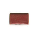 CONCERTO (Red) ROSSO MALAGA Rectangular Tray Ø 20 cm; W 13 cm