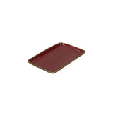 CONCERTO (Red) ROSSO MALAGA Rectangular Tray Ø 20 cm; W 13 cm