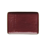 CONCERTO (Red) ROSSO MALAGA Rectangular Tray Ø 27 cm; W 19 cm