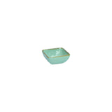 CONCERTO (Tiffany Green) VERDE ACQUA Square Tiny Bowl 8 Cm