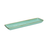 CONCERTO (Tiffany Green) VERDE ACQUA Rectangular Tray 32X8 Cm