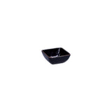 CONCERTO (Black) NERO Square Tiny Bowl 8 Cm
