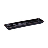 CONCERTO (Black) NERO Rectangular Tray 32X8 Cm