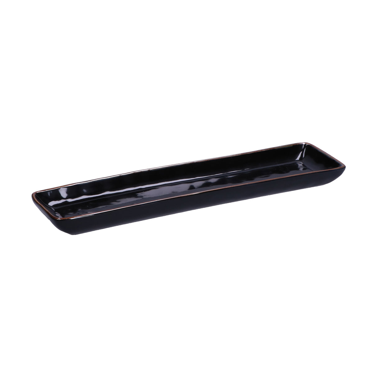CONCERTO (Black) NERO Rectangular Tray 32X8 Cm