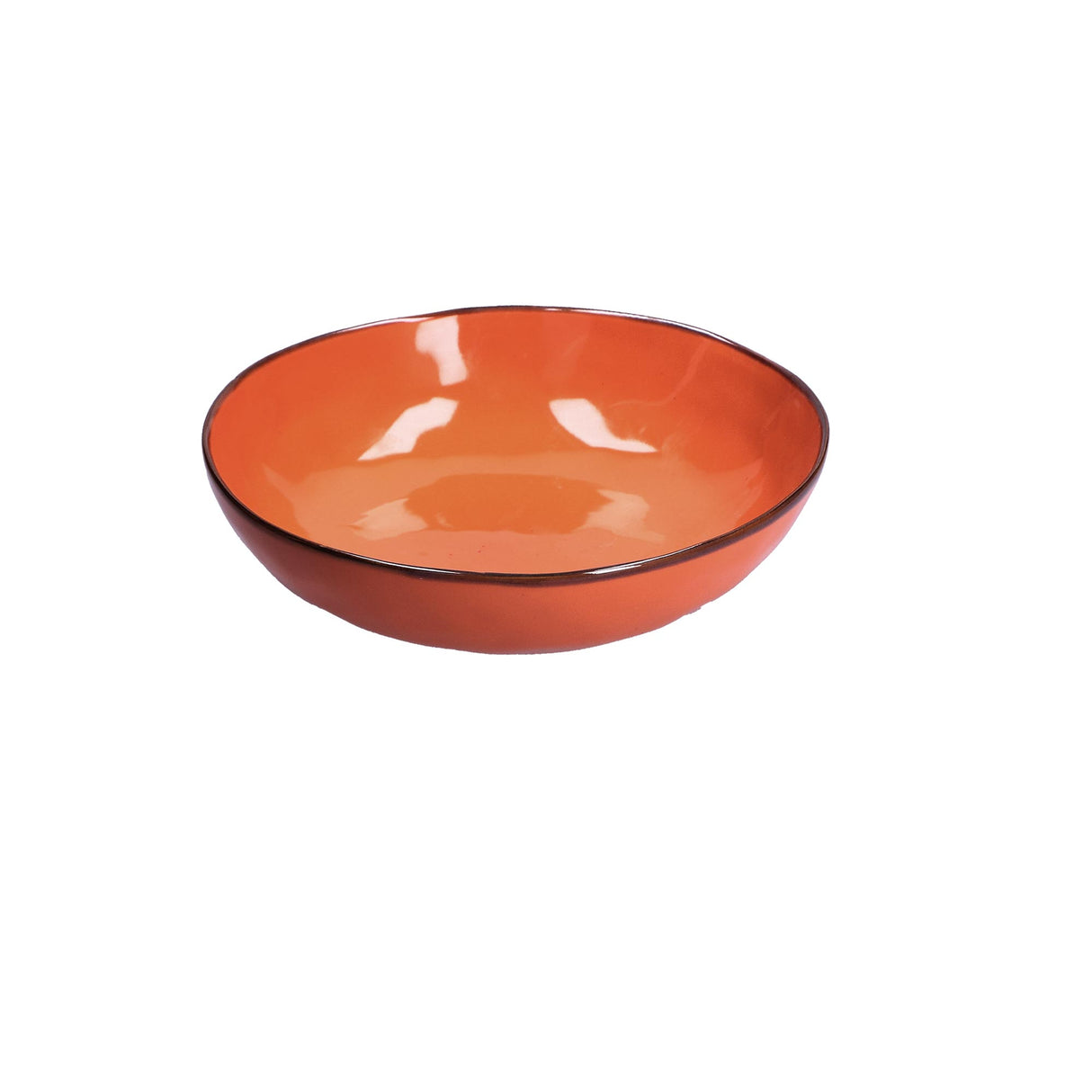 CONCERTO (Orange) Arancione Soup Plate 21 cm