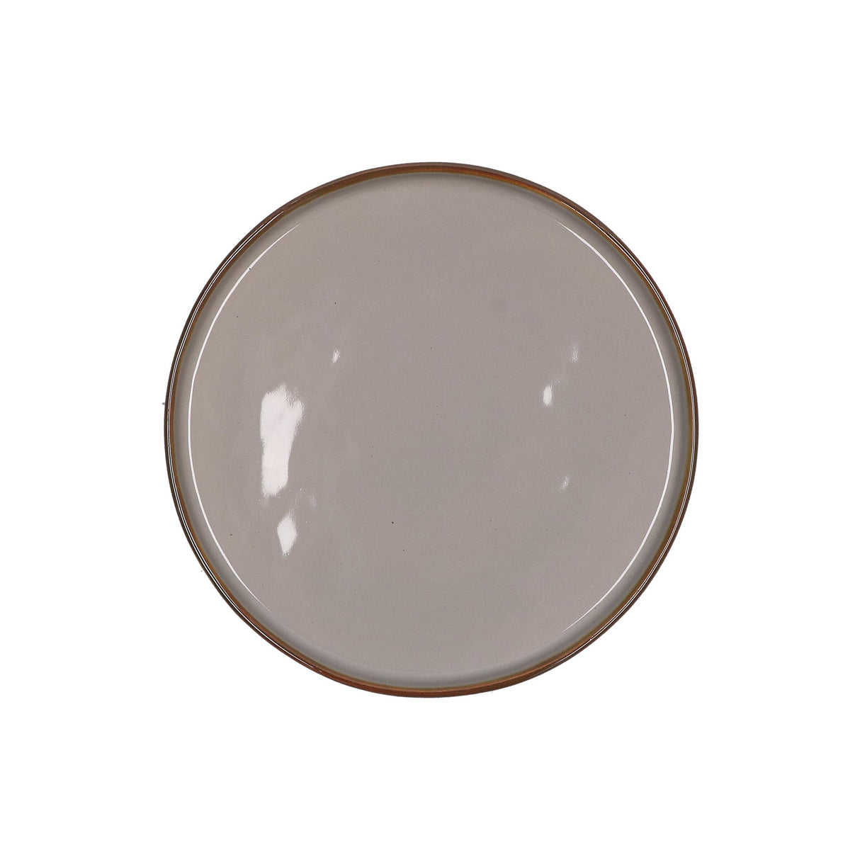 CONCERTO GLAM (Pearl Grey) GRIGIO PERLA Flat Plate 21cm