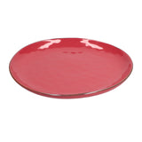 CONCERTO Coral Red Round Platter 32Cm