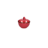CONCERTO Coral Red Sugar Bowl