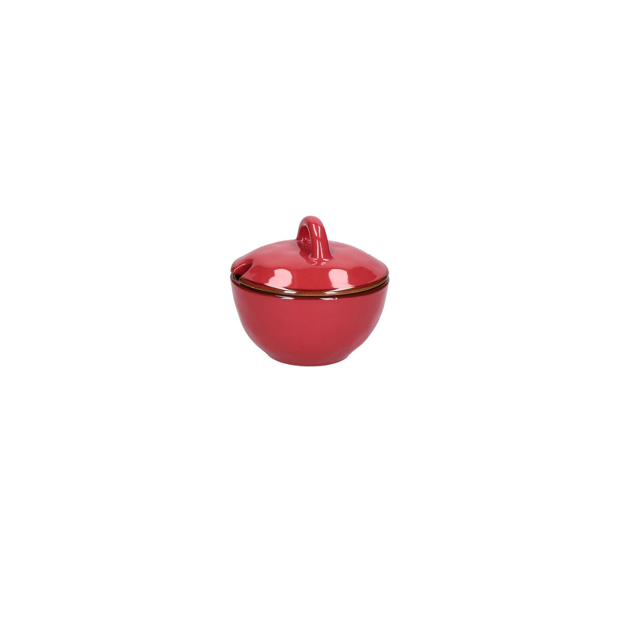 CONCERTO Coral Red Sugar Bowl