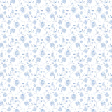 Mayflower Blue20 Napkins 38X38 Flowers Full