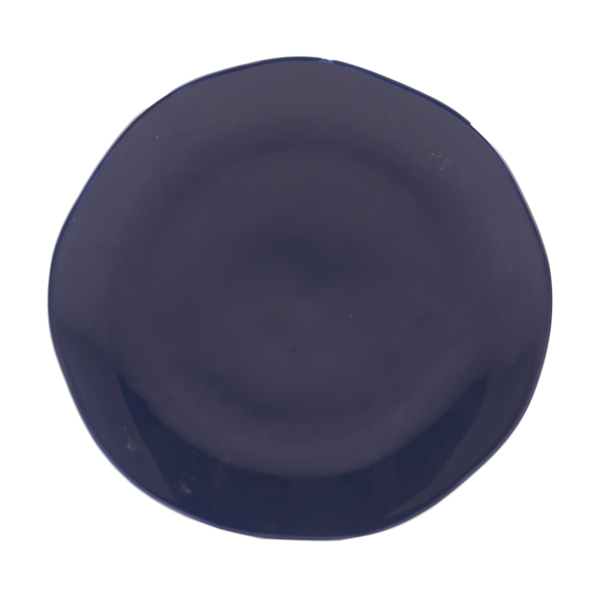 BLUE ROUND PLATTER CM 30