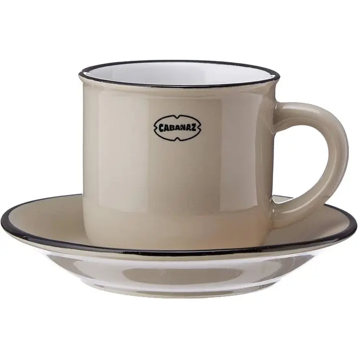 Cabanaz ESPRESSO CUP/SAUCER Grey