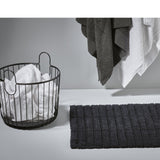 Bath mat Black Tiles