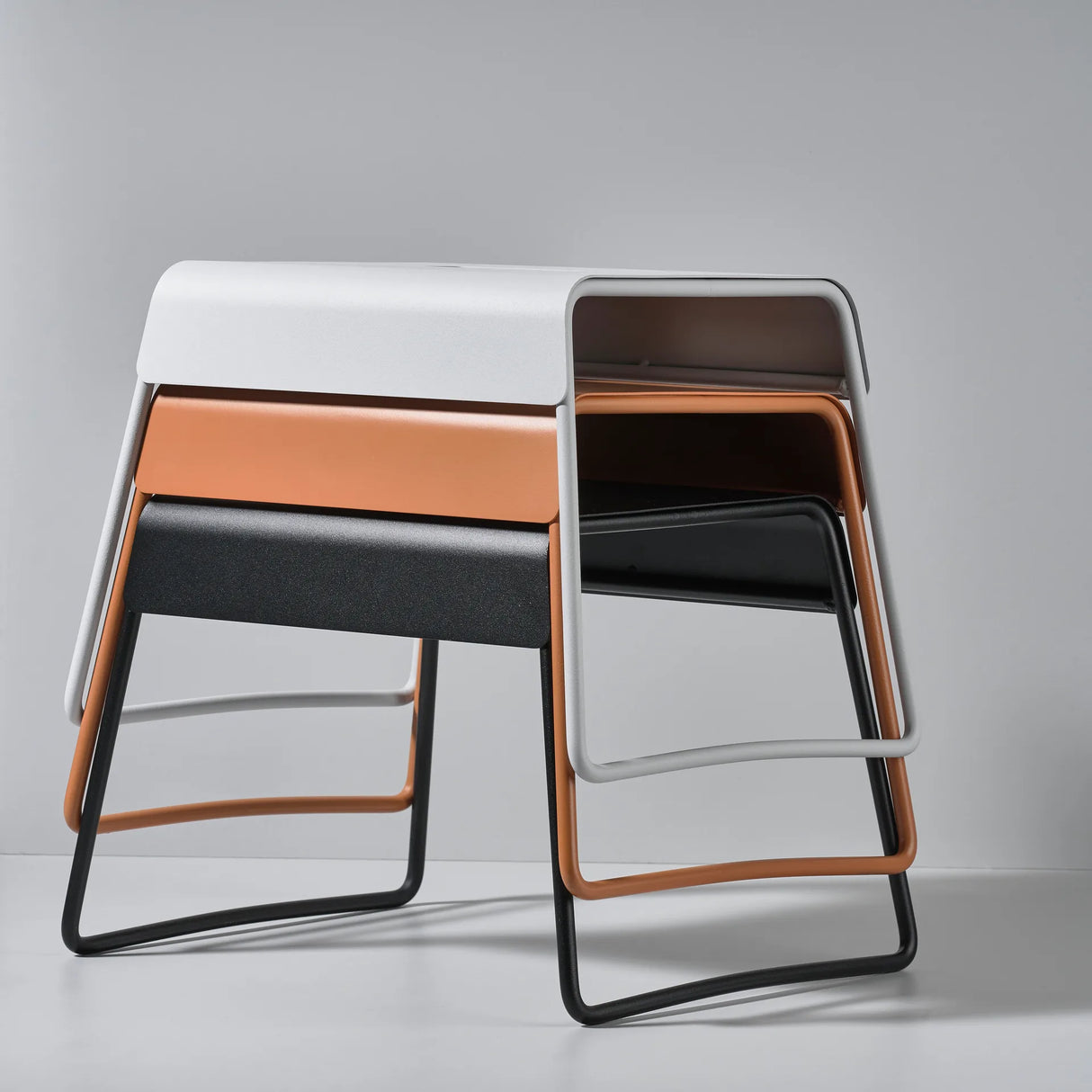 Stool 27 5 cm Black A-Stool