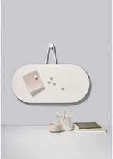 Bulletin board A-bulletin board White