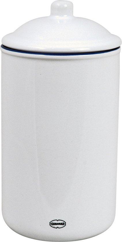 Cabanaz STORAGE JAR White
