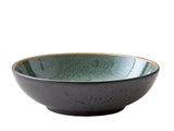 Pasta bowl 20cm Black/green BITZ