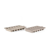 Ice cube tray 2pcs. Grey BITZ