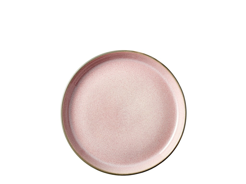 Plate Gastro 17cm Grey/Light pink BITZ