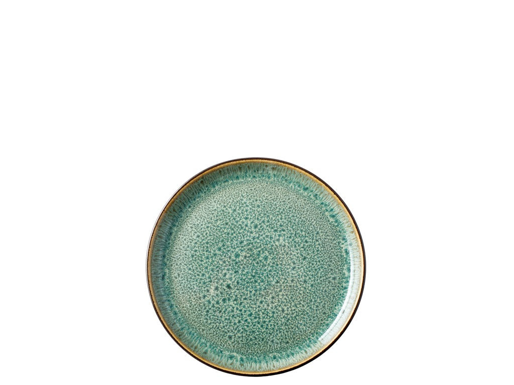 Plate Gastro 17cm Black/Green BITZ