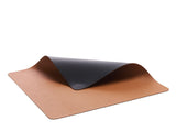 Placemat 46x33 4 pcs Black/Brown