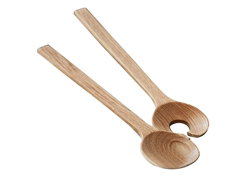 Salad set 32cm Oak BITZ