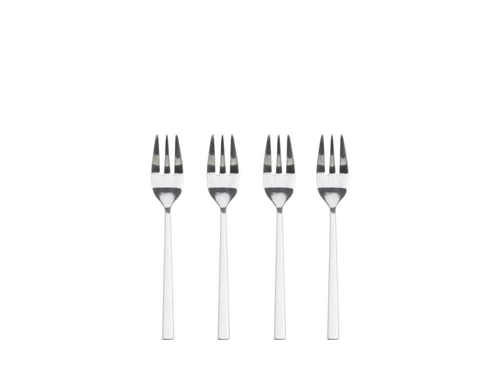 Cake fork 14.4cm 4 pcs Steel