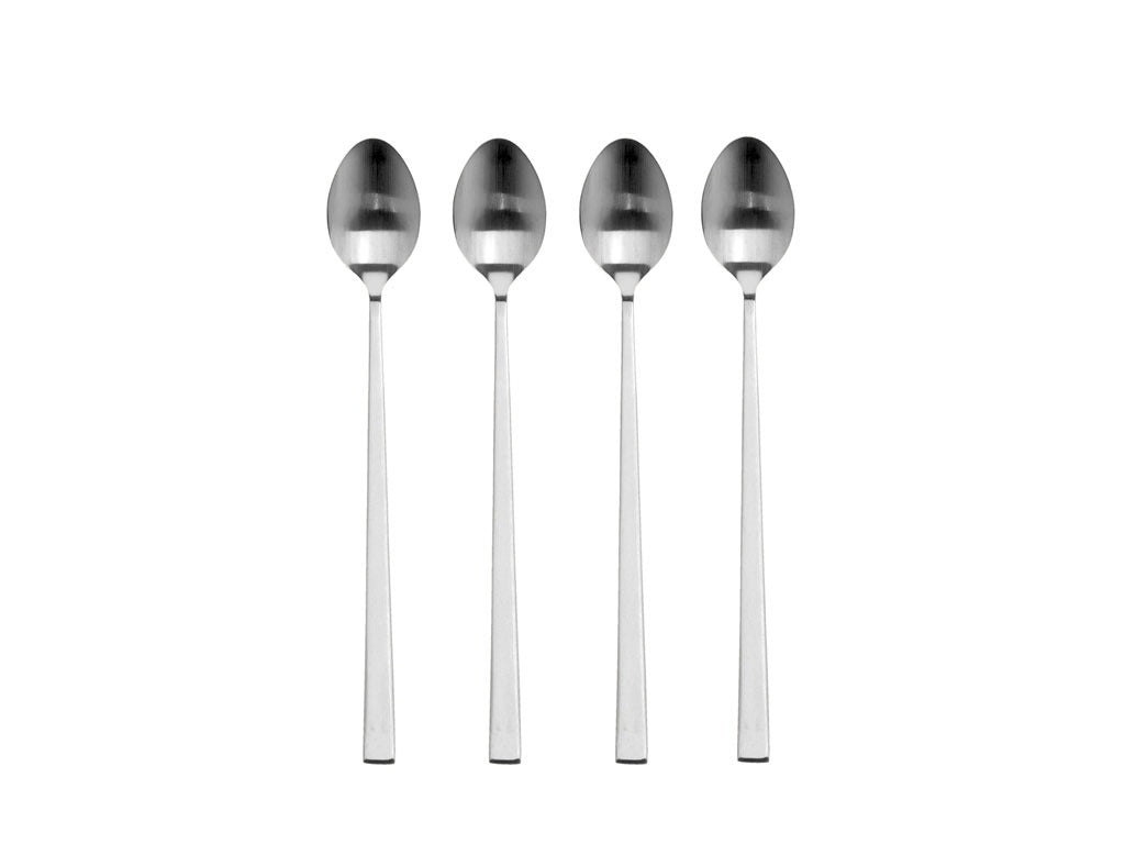 Latte spoon 20cm 4 pcs Steel