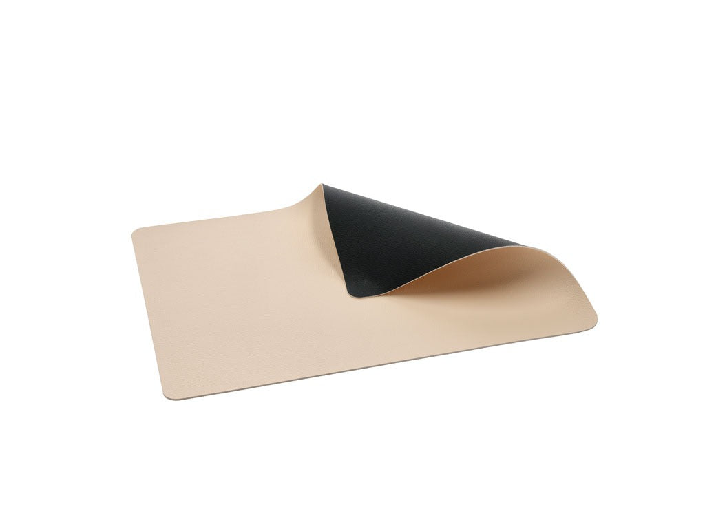 Placemat 46 x 33cm 4 pcs Black/Cream