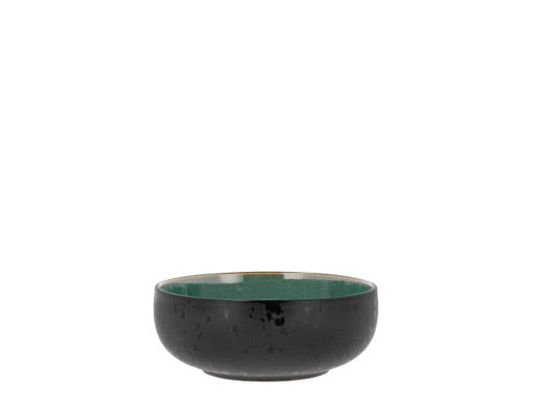 Poke/ramen bowl 18 cm Black/Green Stoneware